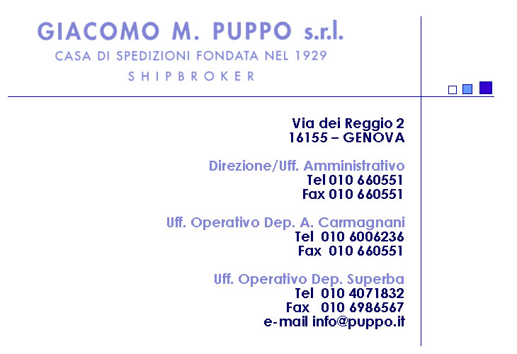 Giacomo M. Puppo s.r.l.
